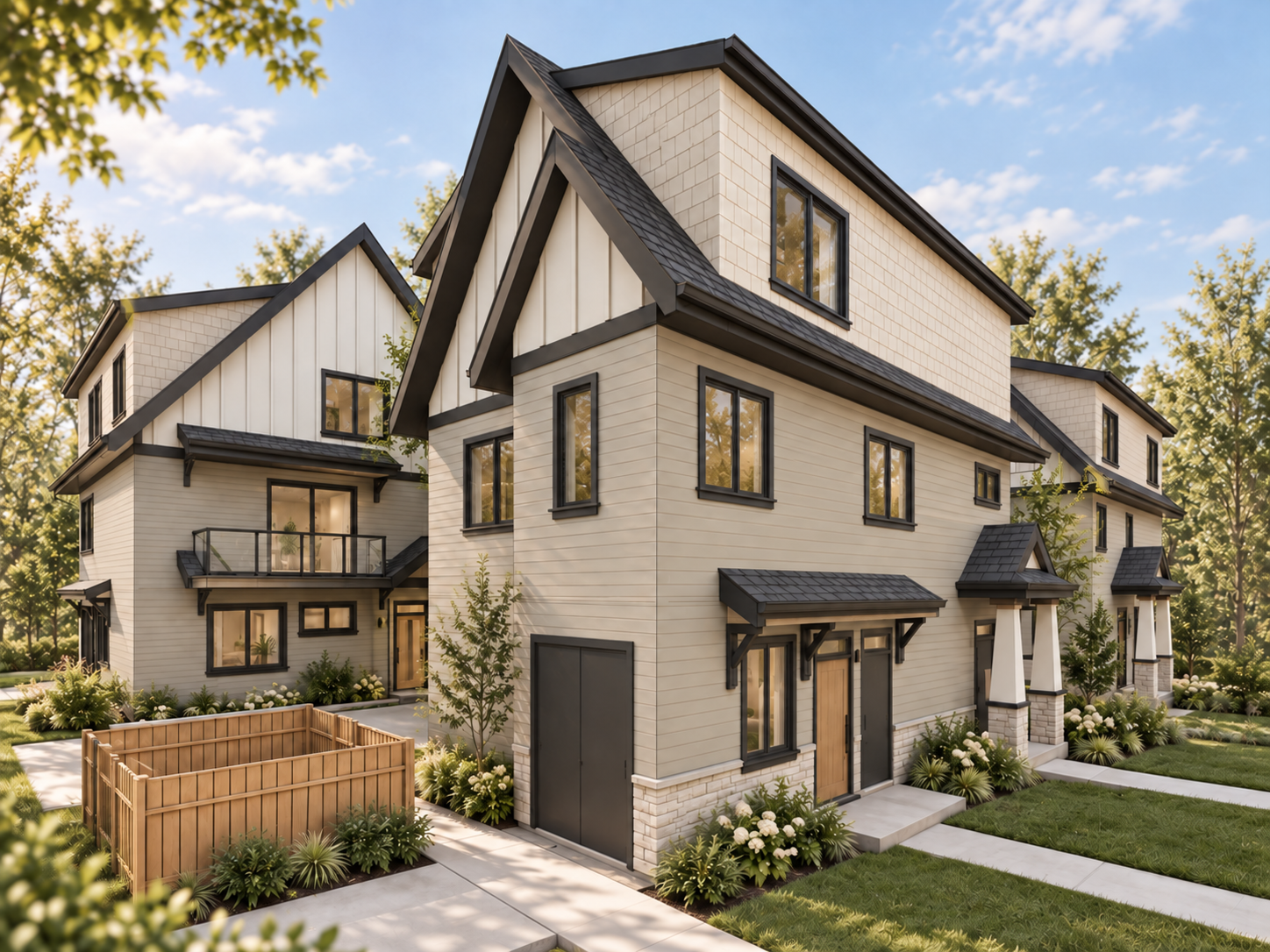 Six On Salisbury exterior corner rendering